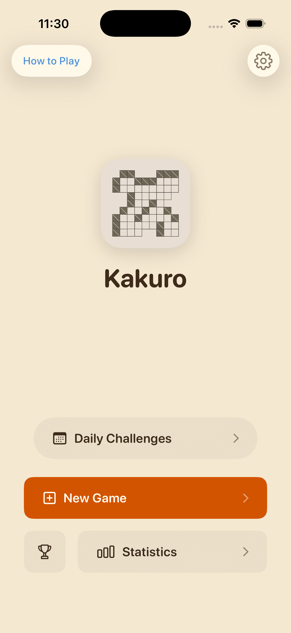 Play Kakuro screenshot 1